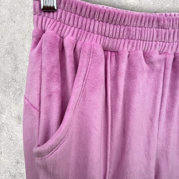 Nordstrom’s Zella Sweatsuit Joggers Loungewear Velour Set, Rose Pink | M (8/10) - Picture 7 of 16